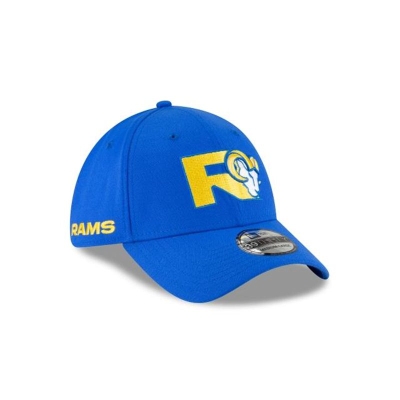 Los Angeles Rams Gorra | New Era NFL Logo Mix 39thirty Stretch Fit Cap Mexico - Azules